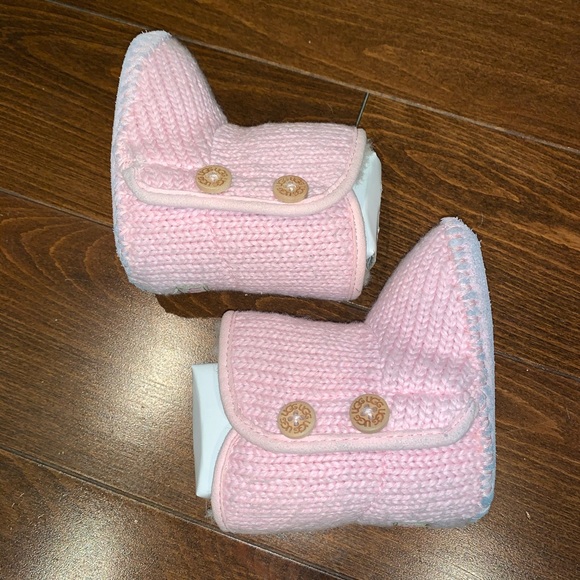 Ugg kids baby Purl Boot Bootie Pink 0/1 XS - Picture 4 of 8